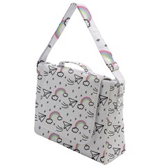 Cute-art-print-pattern Box Up Messenger Bag