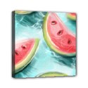 Watermelon Fruit Juicy Summer Heat Mini Canvas 6  x 6  (Stretched) View1