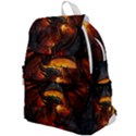 Dragon Art Fire Digital Fantasy Top Flap Backpack View1