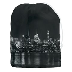 New York Skyline Drawstring Pouch (3xl) by Bedest