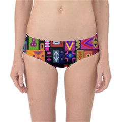 Abstract A Colorful Modern Illustration--- Classic Bikini Bottoms by Bedest