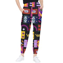 Abstract A Colorful Modern Illustration--- Women s Tapered Pants by Bedest