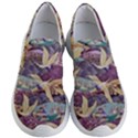 Textile-fabric-cloth-pattern Women s Lightweight Slip Ons View1