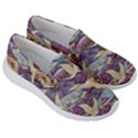 Textile-fabric-cloth-pattern Women s Lightweight Slip Ons View3