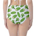 Vegetable Pattern With Composition Broccoli Classic High-Waist Bikini Bottoms View2