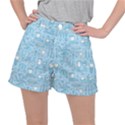 Dentist Blue Seamless Pattern Women s Ripstop Shorts View1