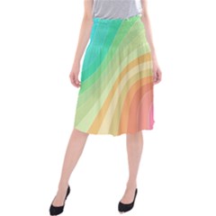 Arrangement-aesthetics-aesthetic Midi Beach Skirt by Bedest