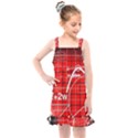 Geometry-mathematics-cube Kids  Overall Dress View1