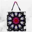 Kaleidoscope-round-metal Grocery Tote Bag View2