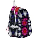 Kaleidoscope-round-metal Foldable Lightweight Backpack View3