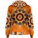 Abstract-kaleidoscope-colorful Women s Pullover Hoodie View2