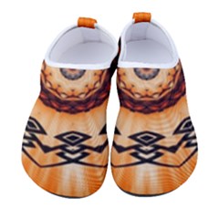 Abstract-kaleidoscope-colorful Men s Sock-style Water Shoes