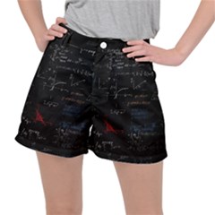 Math Mathematics Pattern Women s Ripstop Shorts by pakminggu