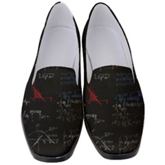 Math Mathematics Pattern Women s Classic Loafer Heels by pakminggu