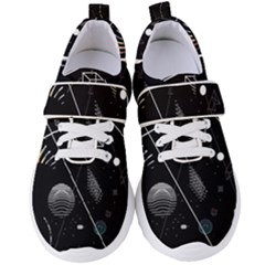 Future Space Aesthetic Math Women s Velcro Strap Shoes by pakminggu