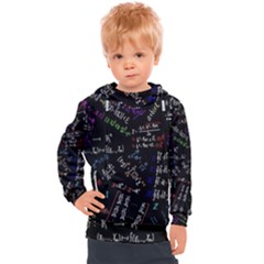 Mathematics  Physics Maths Math Pattern Kids  Hooded Pullover by pakminggu