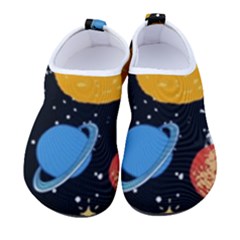 Circle Illustration Space Art Cute Pattern Kids  Sock-style Water Shoes by pakminggu