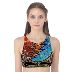 Grateful Dead Rock Band Tank Bikini Top by Cowasu