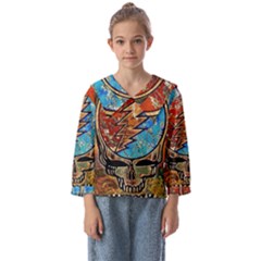 Grateful Dead Rock Band Kids  Sailor Shirt by Cowasu