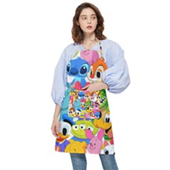 Illustration Cartoon Character Animal Cute Pocket Apron by Cowasu