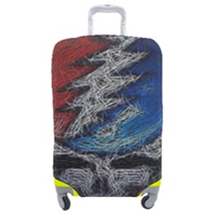 Grateful Dead Logo Luggage Cover (medium) by Cowasu