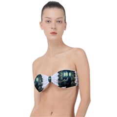 Time Machine Doctor Who Classic Bandeau Bikini Top  by Cowasu