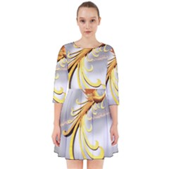 Phoenix Smock Dress by Cowasu