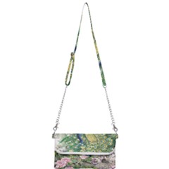 Peafowl Peacock Feather-beautiful Mini Crossbody Handbag by Cowasu