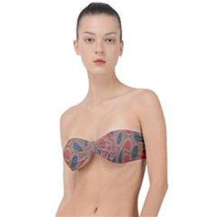 Background-abstract-non-seamless Classic Bandeau Bikini Top  by Cowasu