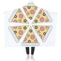 Pizza-slice-food-italian Wearable Blanket View2