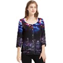 Science-fiction-sci-fi-forward Chiffon Quarter Sleeve Blouse View1