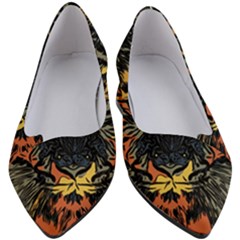 Tiger-predator-abstract-feline Women s Block Heels  by Cowasu