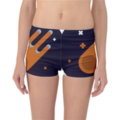 Meteor-meteorite-space-comet Reversible Boyleg Bikini Bottoms by Cowasu