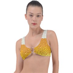 Bubble-beer Ring Detail Bikini Top by Sarkoni