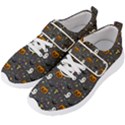 Halloween Pattern Bat Men s Velcro Strap Shoes View2