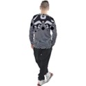 Pattern Illusion Fractal Mandelbrot Men s Long Sleeve Raglan T-Shirt View2