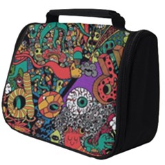 Cute Cartoon Doodle Full Print Travel Pouch (big) by Bedest