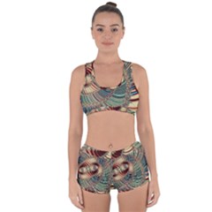 Fractal Strange Unknown Abstract Racerback Boyleg Bikini Set by Proyonanggan