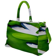 Golf Course Par Green Duffel Travel Bag by Sarkoni