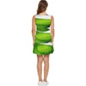 Golf Course Par Green Tiered Sleeveless Mini Dress View4