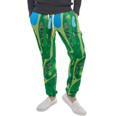 Golf Course Par Golf Course Green Men s Jogger Sweatpants by Sarkoni