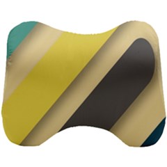 Minimalist, Abstract, Android, Background, Desenho Head Support Cushion by nateshop