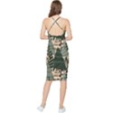 Christmas Vector Seamless Tree Pattern Bodycon Cross Back Summer Dress View2