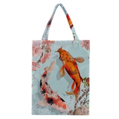 Koi Fish Classic Tote Bag by Grandong