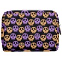 Halloween Skull Pattern Make Up Pouch (Medium) View2