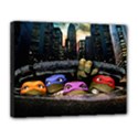 Teenage Mutant Ninja Turtles Leonardo Raphael Michelangelo Donatello Canvas 14  x 11  (Stretched) View1