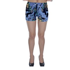 Teenage Mutant Ninja Turtles Comics Skinny Shorts by Sarkoni