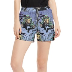 Teenage Mutant Ninja Turtles Comics Women s Runner Shorts by Sarkoni