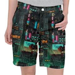 Video Game Pixel Art Women s Pocket Shorts by Sarkoni