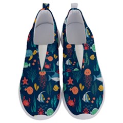 Fish Sea Animals Pattern No Lace Lightweight Shoes by Ndabl3x